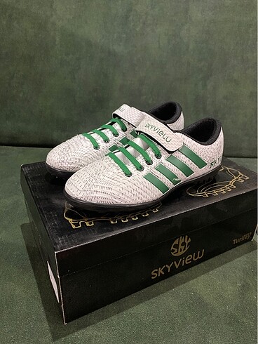 Adidas Çocuk Halı Saha Cırtlı Yeşil