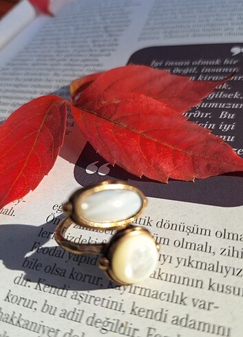 Diğer Ay Taşı Bronz Ayarlanabilir yüzük