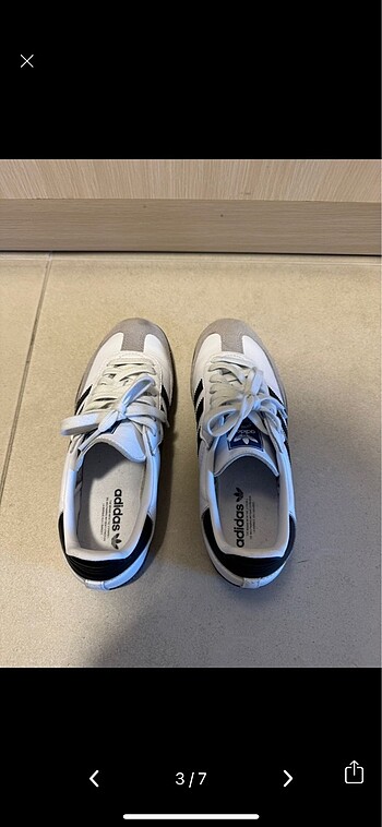 38,5 Beden Adidas Samba Orijinal