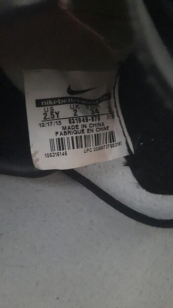34 Beden çeşitli Renk Nike krampon