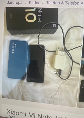 Xiaomi Mi Note 10 Lite Mavi Android Telefon