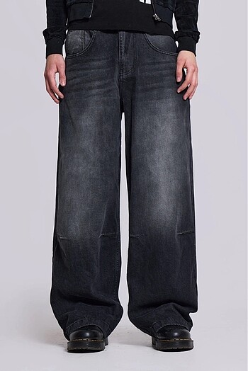 Jaded London Washed Black Colossus Jean