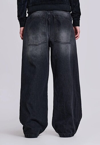 Diğer Jaded London Washed Black Colossus Jean