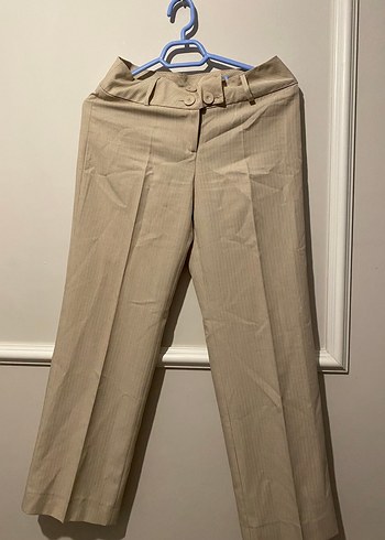 Bej Kadın Keten Takım Elbise - Görsel 3