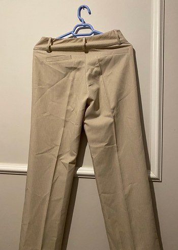 Bej Kadın Keten Takım Elbise - Görsel 4