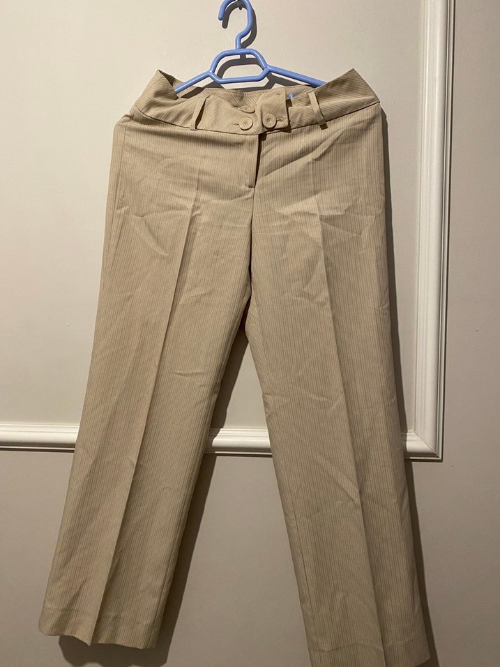 Bej Kadın Keten Takım Elbise - Görsel 3