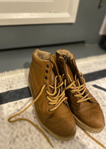 Erkek Kahverengi Bağcıklı Minimalist Ayakkabı - Görsel 2