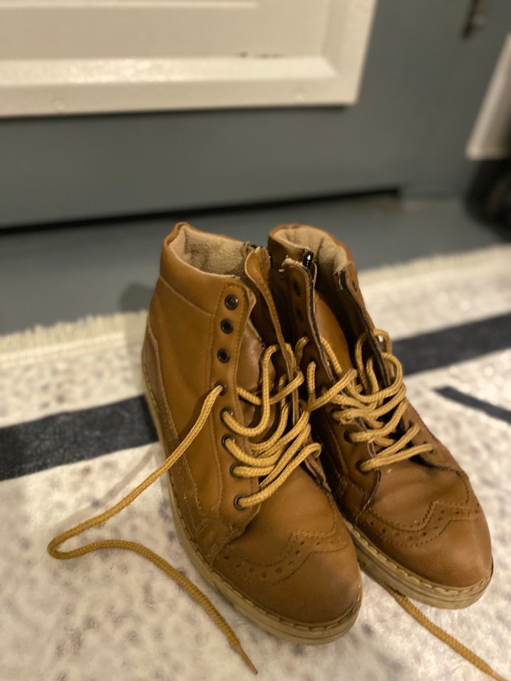 Erkek Kahverengi Bağcıklı Minimalist Ayakkabı - Görsel 2