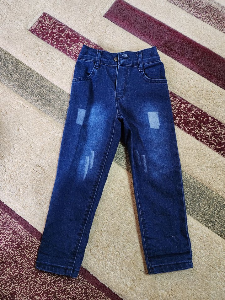 Renkli Baskılı Erkek Bebek 3'lü Takım - Görsel 4