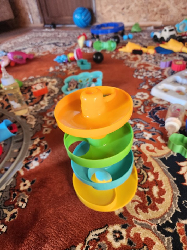 Renkli Eğitici Top Oyuncak - Görsel 3