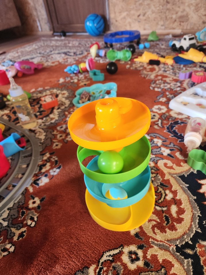 Renkli Eğitici Top Oyuncak - Görsel 4