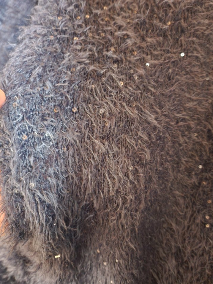 Uzun Kollu Örgü Kadın Kazak - Görsel 4