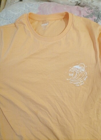 m Beden Mavi t shirt
