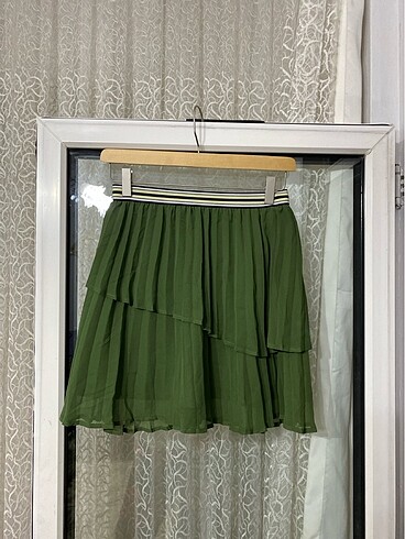 Yeşil Mini Etek