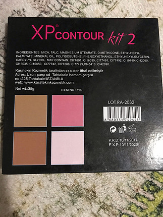 Markasız Ürün Contour kit 2 XP