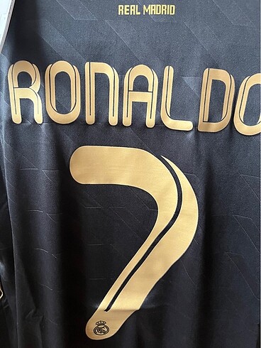 m Beden siyah Renk Ronaldo real madrid 11/12 forması 2011 7