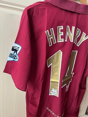 l Beden bordo Renk Arsenal Thierry Henry 2006 forması retro