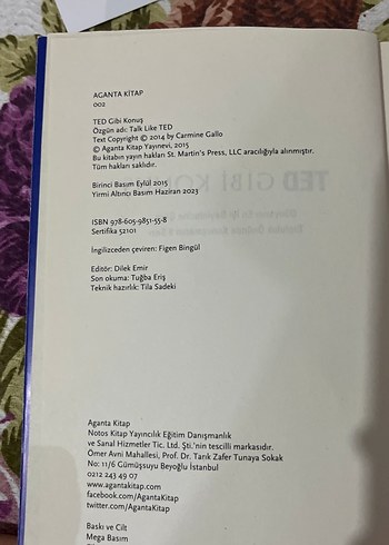  TED Gibi Konuş - Carmine Gallo