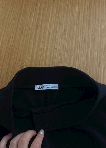 Siyah Kadın Kumaş Pantolon - Görsel 3