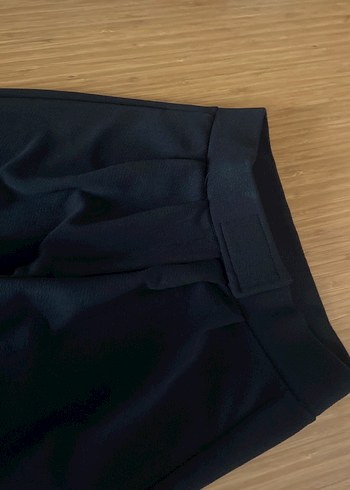 Siyah Kadın Kumaş Pantolon - Görsel 7