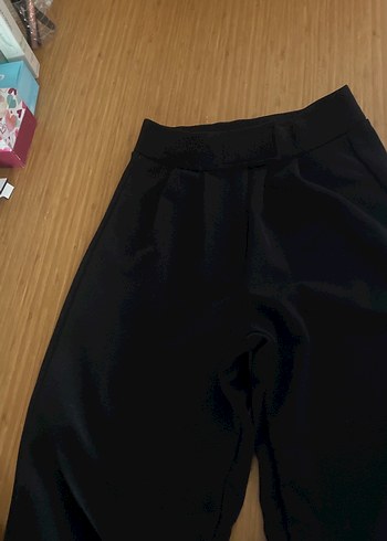 Siyah Kadın Kumaş Pantolon - Görsel 5