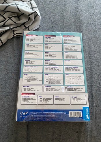 10. sinif fizik kitabı cap yayinlari