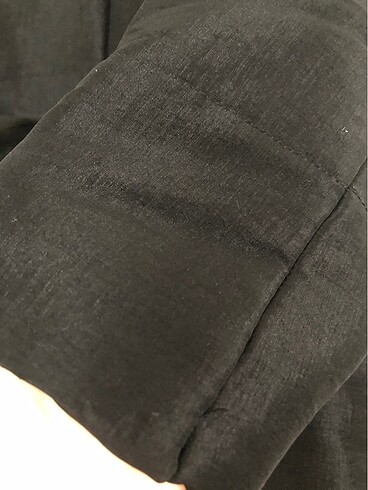 36 Beden siyah Renk Drape mont