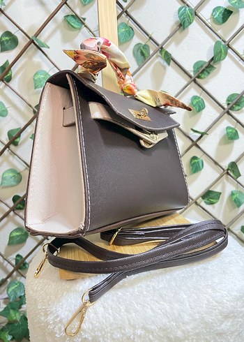 Kahverengi Deri Kadın Çanta - Görsel 2