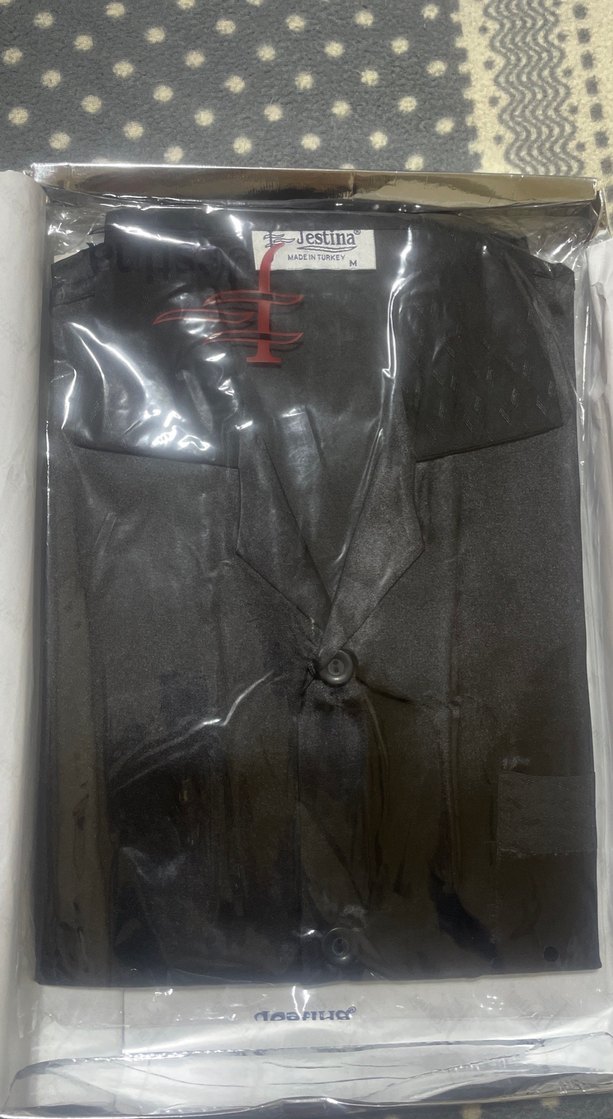 Siyah Kuşaklı Erkek Pijama Takımı - Görsel 3