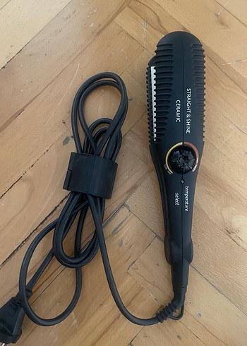 Seramik Siyah Saç Düzleştirici Isı Ayarlı - Görsel 2