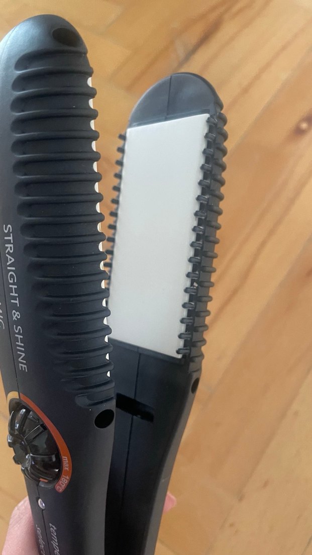 Seramik Siyah Saç Düzleştirici Isı Ayarlı - Görsel 3