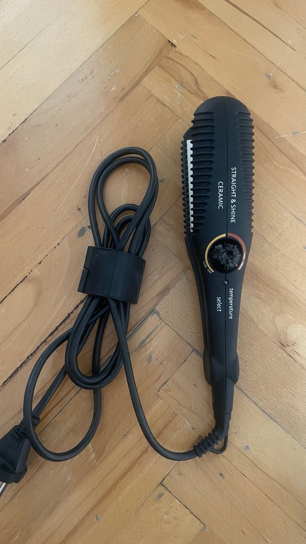 Seramik Siyah Saç Düzleştirici Isı Ayarlı - Görsel 2