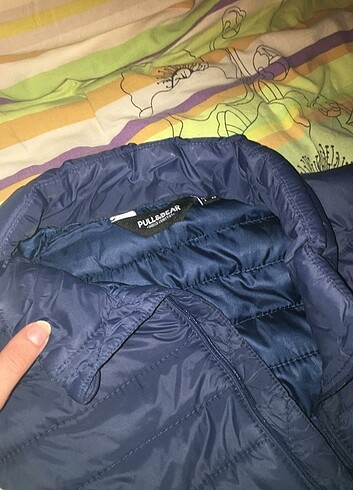 Pull and Bear pull&bear mavi ince mont L beden