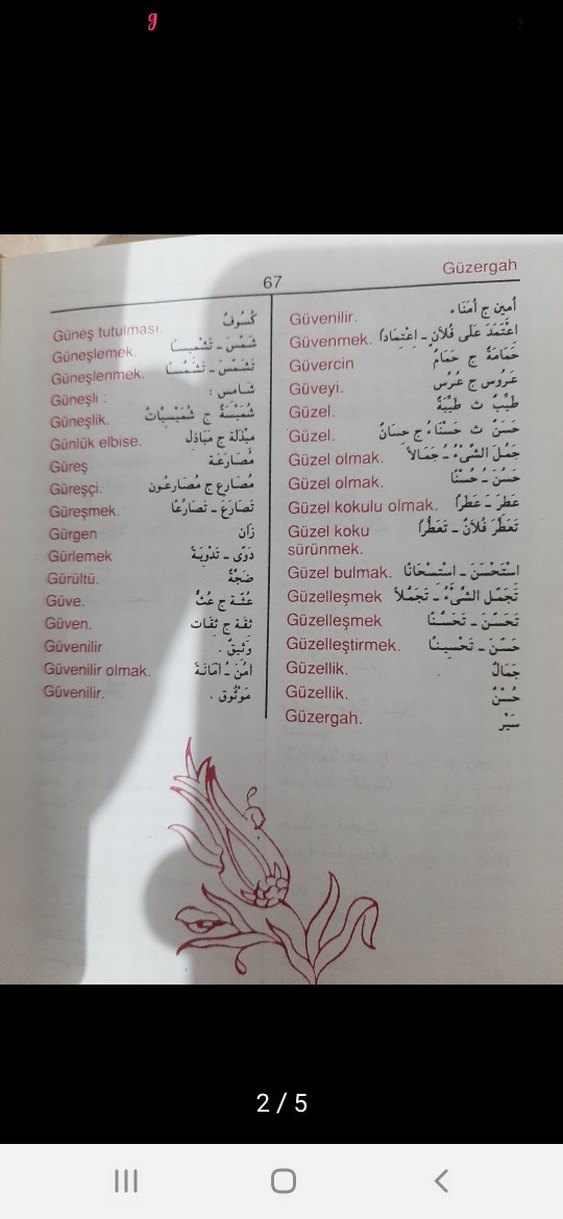 Temel Öğrenci Sözlüğü - Türkçe-Arapça - Görsel 2