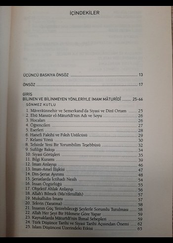 İmam Maturidi ve Maturidilik Kitabı - Görsel 3