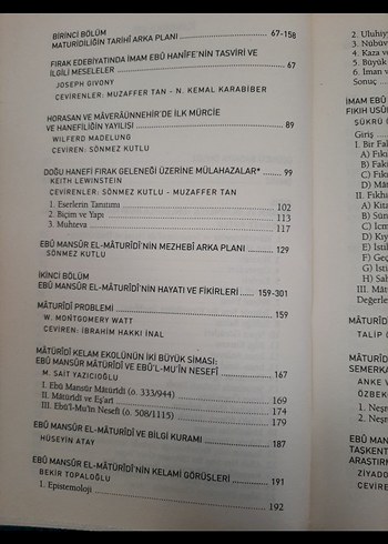 İmam Maturidi ve Maturidilik Kitabı - Görsel 4