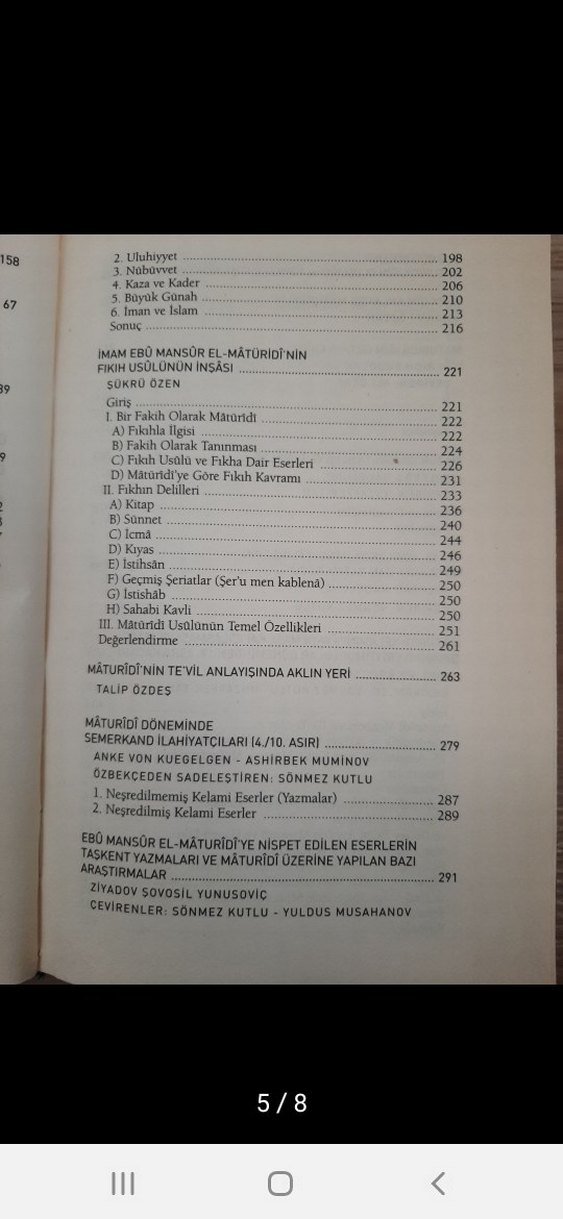 İmam Maturidi ve Maturidilik Kitabı - Görsel 5