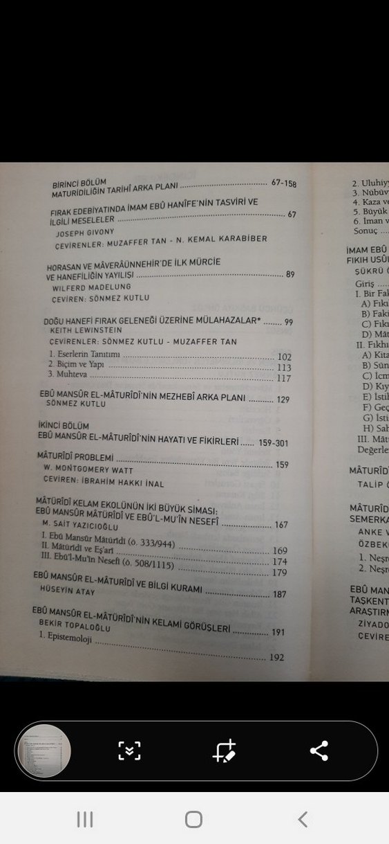 İmam Maturidi ve Maturidilik Kitabı - Görsel 4