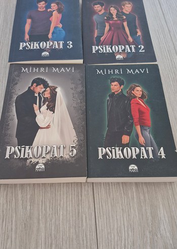 Psikopat Serisi 4 Kitap - Mihri Mavi