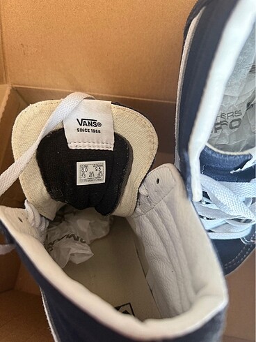 40,5 Beden lacivert Renk Vans sk8