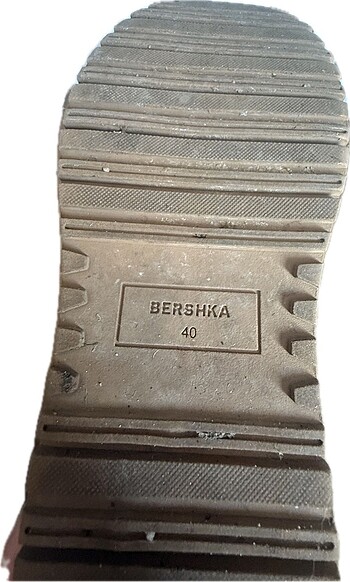 40 Beden Bershka platform ayakkabı