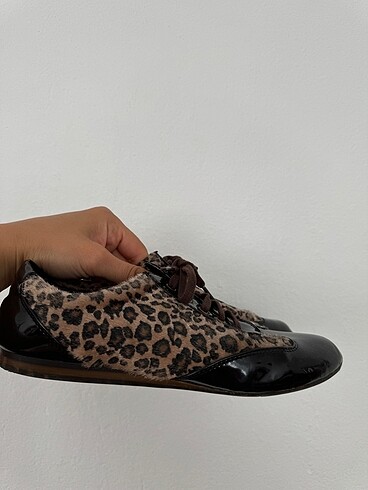 39 Beden Bambi leopar ayakkabı