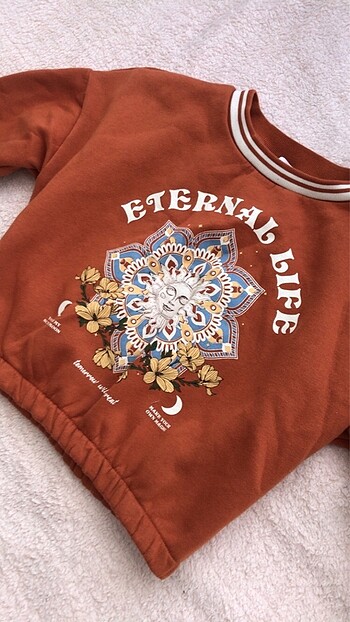Koton koton renkli sweatshirt