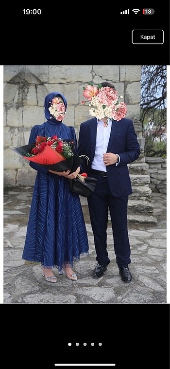Nişan elbisesi