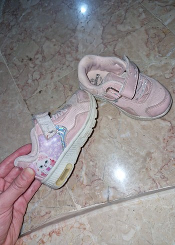 Kız Çocuk Pembe Bağcıksız Spor Ayakkabı - Görsel 3