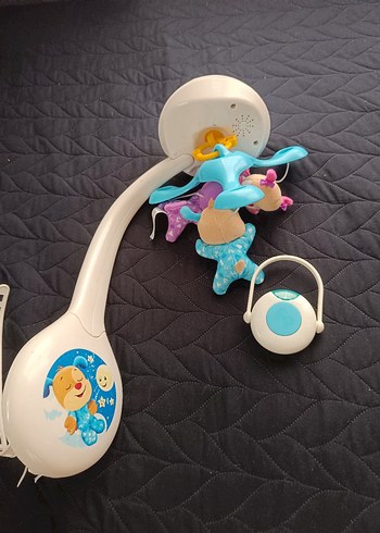 Fisher Price Pastel Mavi Müzikli Bebek Oyuncağı