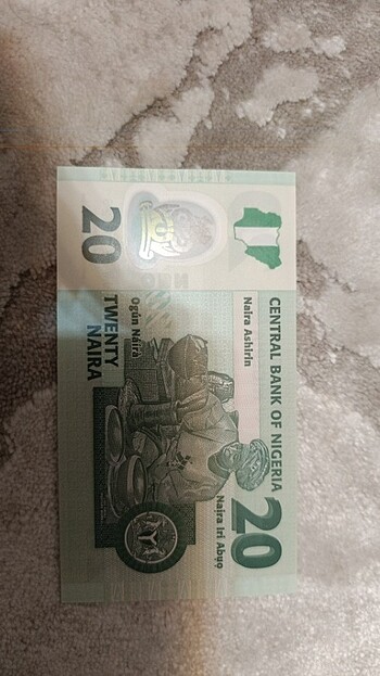  Nijerya 20 naira 