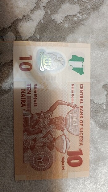  Nijerya 10 naira 