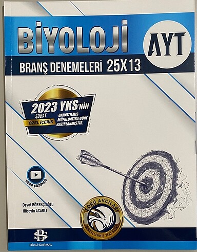 Bilgi Sarmal Biyoloji AYT Denemeleri