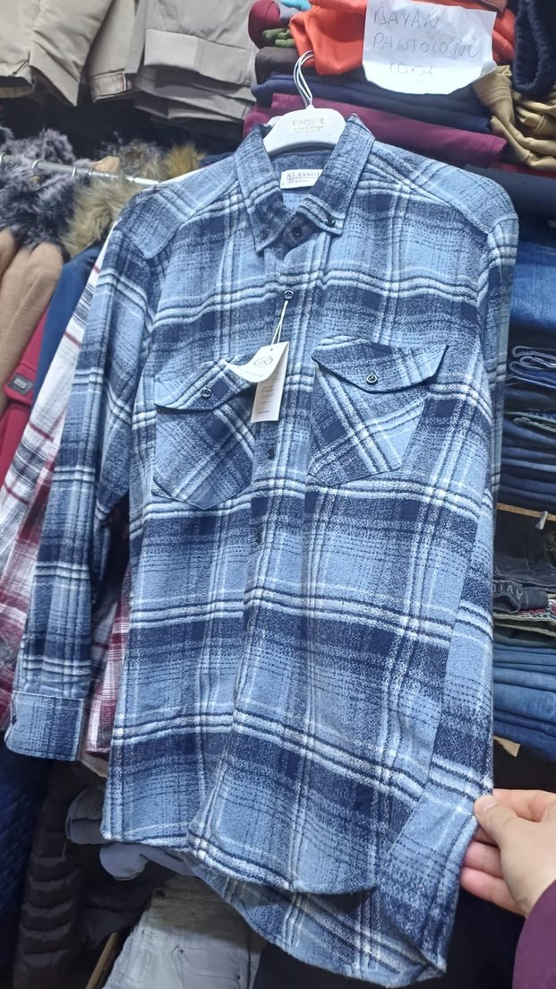 Erkek oduncu gömlek - Görsel 2